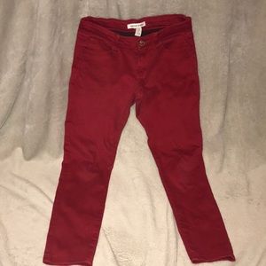 Forever 21 Red jeans